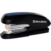 Степлер №24/6, 26/6 BRAUBERG "Extra", до 30 листов, черно-синий, 229084 Степлер №24/6, 26/6 BRAUBERG "Extra", до 30 листов, черно-синий, 229084