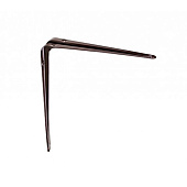  Консоль с 1 ребр.жесткости 350х300 коричневая 