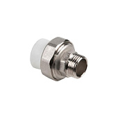 Муфта комб разъемная НР 20х1/2" PPR Муфта комб разъемная НР 20х1/2" PPR
