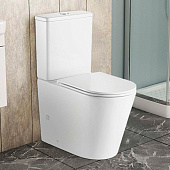 Унитаз напольный FM005R безободковый Tornado сидение дюропласт тонкое быстросъем 2-кн круглые (чаша овал) Унитаз напольный FM005R безободковый Tornado сидение дюропласт тонкое быстросъем 2-кн круглые (чаша овал)