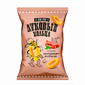 Луковые кольца Mini Free со вкусом охотничьих колбасок, 45 г
