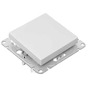  Выключатель встраиваемый 1 клавиша, цвет алюминий, EKF Эпика 