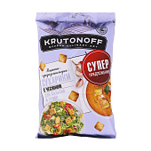 Сухарики Крутоноф, с чесноком для салатов и супов, 100 г