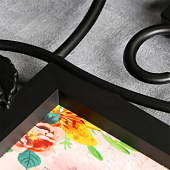 Фоторамка 10х15 Вьюнок на 9 фото чёрный 1109766 Фоторамка 10х15 Вьюнок на 9 фото чёрный 1109766