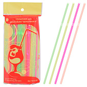 Набор трубочек для коктейля "Зигзаг" 5 шт. (L=26 см) Набор трубочек для коктейля "Зигзаг" 5 шт. (L=26 см)