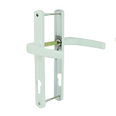  Ручка для дверей белая, 26/92мм 