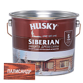 Антисептик HUSKY SIBERIAN полуматовый палисандр 2,7л Антисептик HUSKY SIBERIAN полуматовый палисандр 2,7л