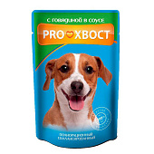  Влажный корм для собак ПРОхвост говядина 85г 