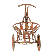 Подставка для цветов "Велосипед", L45 W20 H31 см 817001 Подставка для цветов "Велосипед", L45 W20 H31 см 817001