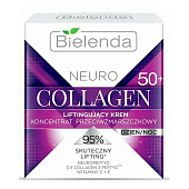  Крем-концентрат против морщин Bielenda Neuro Collagen подтягивающий 50+, 50мл 