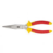 Длинногубцы прямые Insulated, 200мм, хром-ванадий,диэлектр. двухкомпонентные ручки до 1000 В// Matrix Длинногубцы прямые Insulated, 200мм, хром-ванадий,диэлектр. двухкомпонентные ручки до 1000 В// Matrix