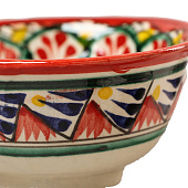 Пиала Риштанская керамика "Узоры", 9,5 см микс, красная 10402743 Пиала Риштанская керамика "Узоры", 9,5 см микс, красная 10402743