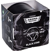  Ароматизатор на панель гелевый GRASS Aroma Motors BLACK STAR AC-0171 