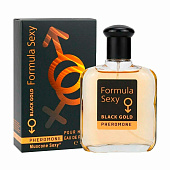  Туалетная вода с феромонами Formula Sexy Black Gold мужская, 100 мл Delta Parfum 