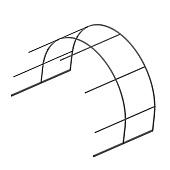 Вставка теплицы Урожай ЦИНК 2.1х3х2 м, оцинкованная труба 1,2мм Вставка теплицы Урожай ЦИНК 2.1х3х2 м, оцинкованная труба 1,2мм