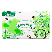 Салфетки бумажные GT Spring Water 2-х слойные универсальные 13х18см белые 210шт Гросс Салфетки бумажные GT Spring Water 2-х слойные универсальные 13х18см белые 210шт Гросс