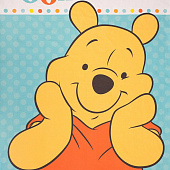 Комплект постельного белья Медвежонок Винни, детский, наволочка 50х70 см, поплин, 125 г/м2, 4230708 Комплект постельного белья Медвежонок Винни, детский, наволочка 50х70 см, поплин, 125 г/м2, 4230708