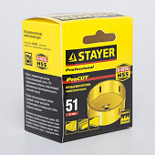 Коронка 51мм биметал.универсал./STAYER "PROFESSIONAL Коронка 51мм биметал.универсал./STAYER "PROFESSIONAL