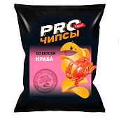  Чипсы PRO-Чипсы со вкусом краба, 60 г 