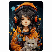 Обложка-карман для карт и пропусков Cool Mix, 100х65 мм, ПВХ, STAFF, 238336 Обложка-карман для карт и пропусков Cool Mix, 100х65 мм, ПВХ, STAFF, 238336