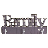 Ключница настенная Family, 3 крючка, BH1810 Ключница настенная Family, 3 крючка, BH1810