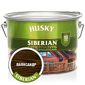 HUSKY SIBERIAN «Суперлазурь» палисандр 9л HUSKY SIBERIAN «Суперлазурь» палисандр 9л