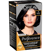 Краска для волос L'O Preference 1.0 Неаполь, черный Краска для волос L'O Preference 1.0 Неаполь, черный
