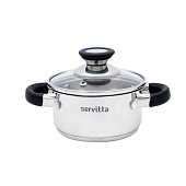 Кастрюля с крышкой Servitta 1,0 л Mini Sr0131