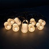 Электрогирлянда уличная Лампочки IP65 (тепл.бел) Funray Электрогирлянда уличная Лампочки IP65 (тепл.бел) Funray