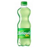 Газированный напиток Добрый лимон лайм 0,5л ПЭТ