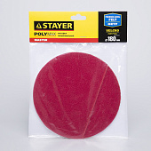 Полировальная насадка из фетра на липучке 180мм/STAYER "MASTER Полировальная насадка из фетра на липучке 180мм/STAYER "MASTER