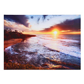  Картина Пляж на закате, 50х70 см, 10236829 