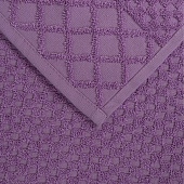  Полотенце LORENZO, 30х50 см, махра, лиловый 