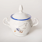 Сахарница 300 мл Thun Bernadotte, декор "Гуси" БТФ0365 Сахарница 300 мл Thun Bernadotte, декор "Гуси" БТФ0365