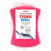Губка поролоновая 19х15х5,9 SKYWAY Пена+ Губка поролоновая 19х15х5,9 SKYWAY Пена+