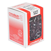 Саморезы кровельные 4,8х28мм, 300шт, RAL 8017 шоколадно-коричневый