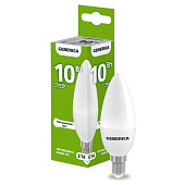 Лампа LED 10Вт Е14, свеча, 4000К нейтр. бел. GENERICA Лампа LED 10Вт Е14, свеча, 4000К нейтр. бел. GENERICA