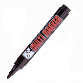  Маркер перманентный черный MULTI CROWN 3мм черный круглый (12/720) /СРМ-800/ 