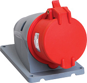 Розетка 124 стационарная 3Р+РЕ 32А 380В IP44 Розетка 124 стационарная 3Р+РЕ 32А 380В IP44