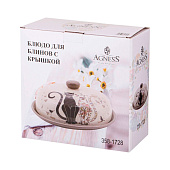 Блюдо для блинов AGNESS "Парижские коты" 23х10 см 358-1728 Блюдо для блинов AGNESS "Парижские коты" 23х10 см 358-1728