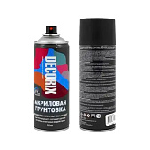 Аэрозольный грунт PROFESSIONAL DECORIX, 650 мл, чёрный Аэрозольный грунт PROFESSIONAL DECORIX, 650 мл, чёрный