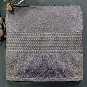  Полотенце махровое 50х90 Маруся серый 