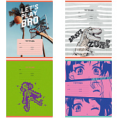 Тетрадь 18л клетка Super Mix -24 эконом (12/144) /Т5ск18 11712/ Тетрадь 18л клетка Super Mix -24 эконом (12/144) /Т5ск18 11712/