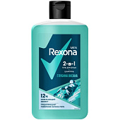  Гель для душа Rexona Men Глубина океана 2в1 490мл 