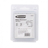 Скобы для степлера тип 53, 10мм, 1000шт, усиленные, Gross Скобы для степлера тип 53, 10мм, 1000шт, усиленные, Gross