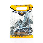 Стяжка столешницы оцинк. 65мм (1 компл.) "Element" Стяжка столешницы оцинк. 65мм (1 компл.) "Element"