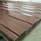  Профнастил МП-20 2000х1150мм ЭКОНОМ RAL 8017 0,4мм шоколадно-коричневый 