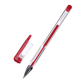  Набор гелевых ручек 3цв, стержень синий,красный,черный, корпус прозрачный  5477652 