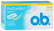 Тампоны O.b. ProComfort Норм 16 Тампоны O.b. ProComfort Норм 16