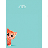 Блокнот MyArt милашки, 48л, в клетку, котёнок, Б48-7057 Блокнот MyArt милашки, 48л, в клетку, котёнок, Б48-7057